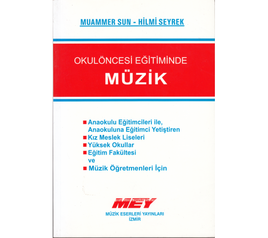 Okul öncesi Eğitiminde Müzik -Hilmi Seyrek Muammer Sun