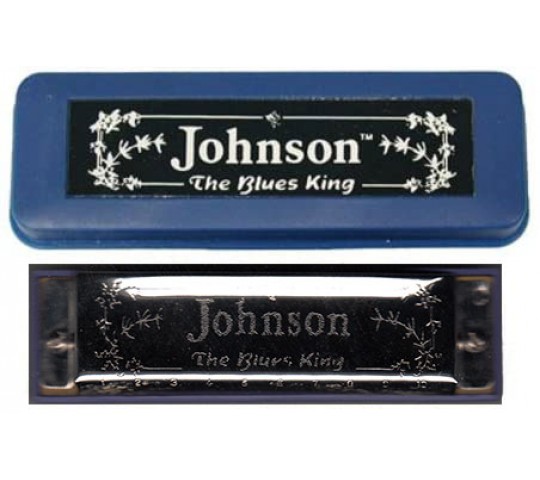 Johnson BK-520- Blues King Harmonica C