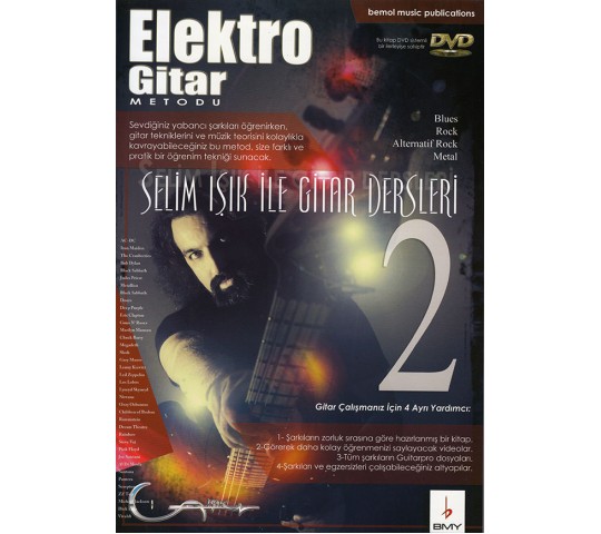 Elektro Gitar Metodu -2   (2 DVD li)